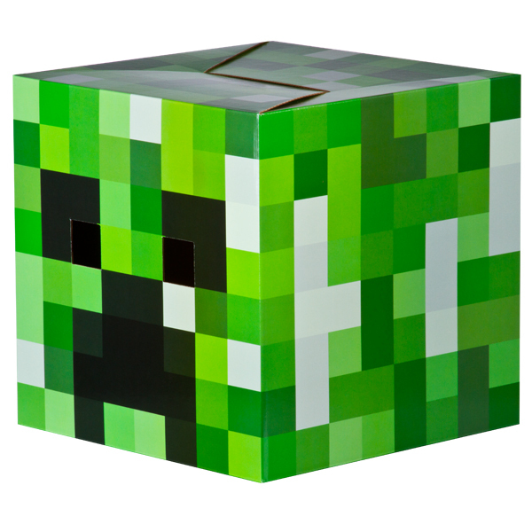 Minecraft Creeper Head Boy's at Mighty Ape Australia