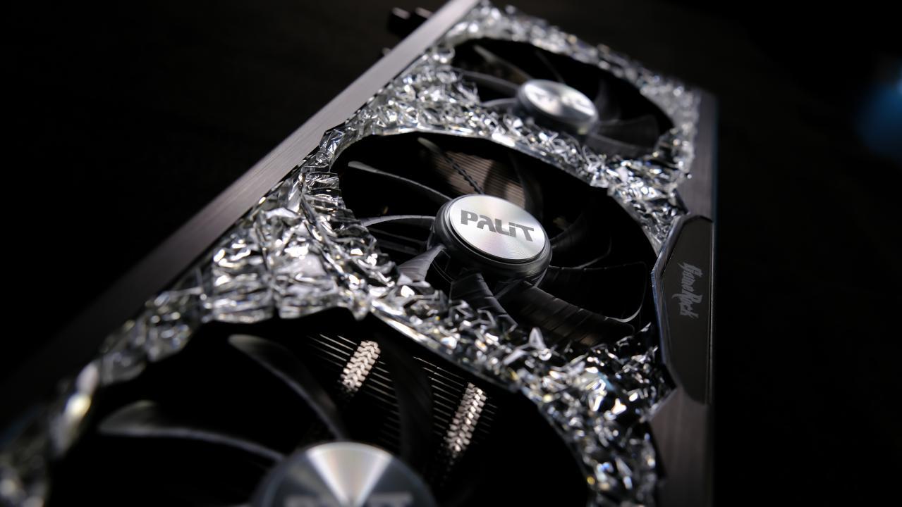 NVIDIA GeForce RTX 3080 GameRock OC Palit GPU image