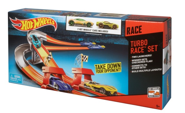 hot wheels turbo race track set