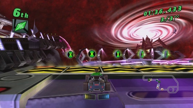 Ben 10: Galactic Racing on Wii