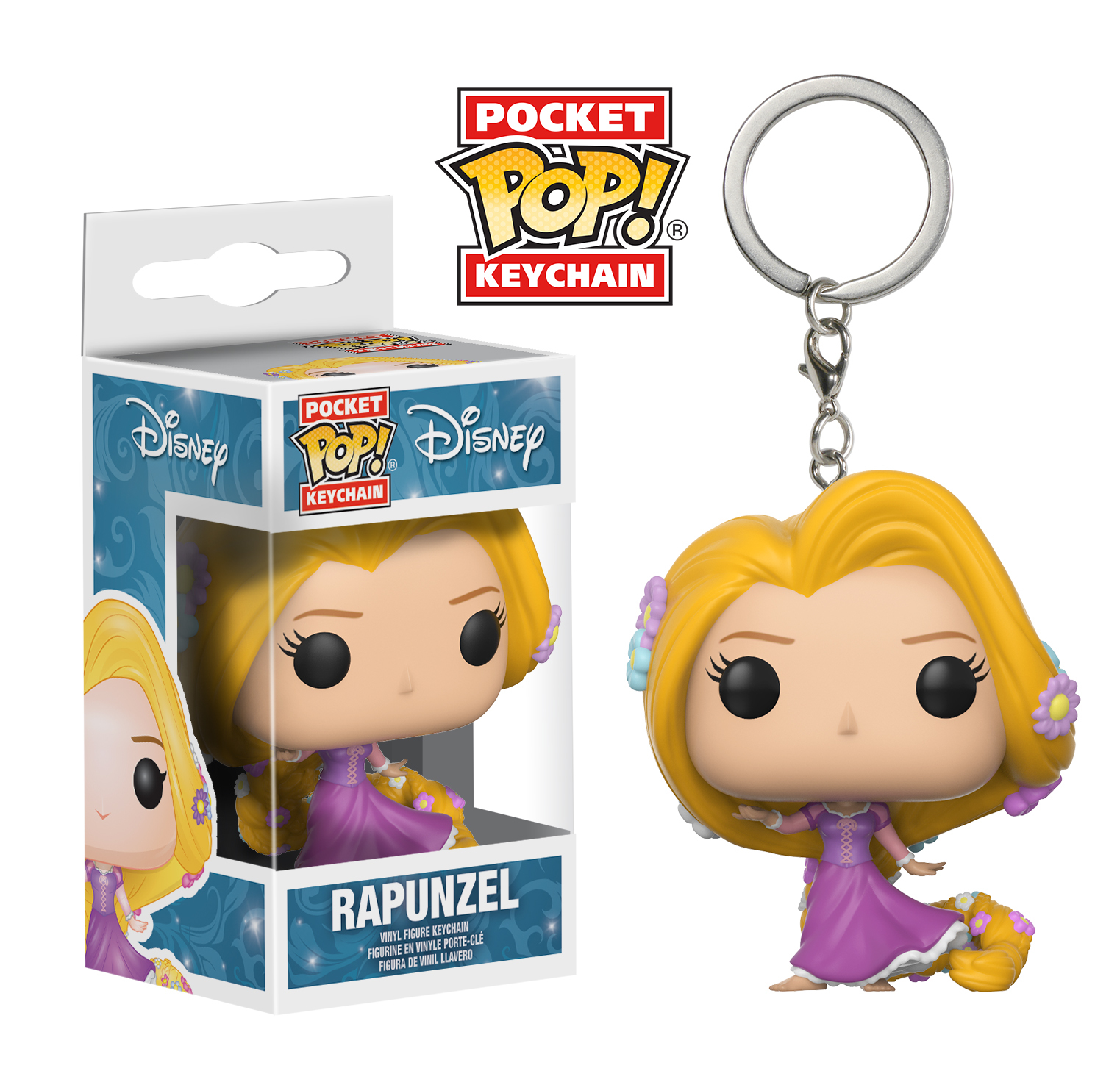 Rapunzel - Pocket Pop! Keychain image