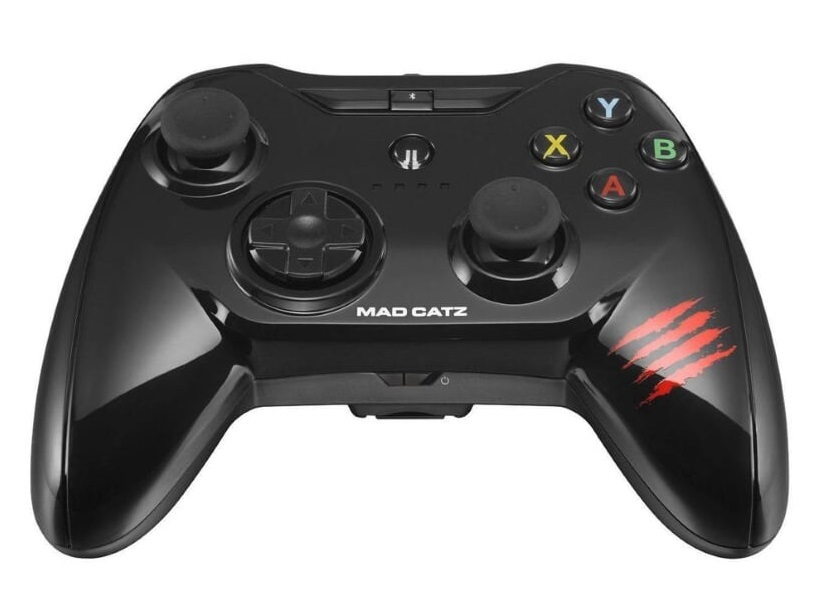 Mad Catz C.T.R.L.R (MFi) Gamepad for IOS - (Glossy Black) for image