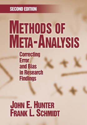 Methods of Meta-Analysis by John E Hunter image