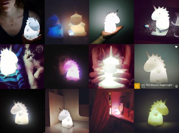 Uni Unicorn Ambient Light (Pink) image