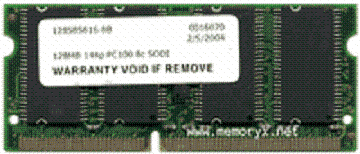 Acer 128MB PC133 RAM FOR ACER SODIMM image