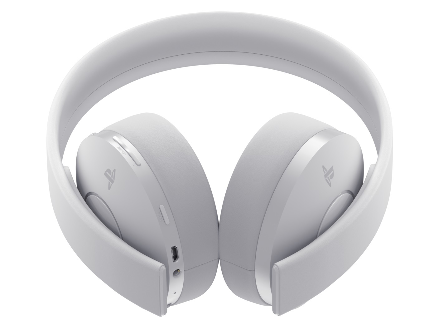 PS4 Gold Wireless Headset White image