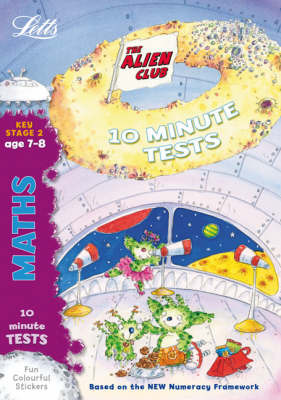 Aliens Quick Test: Maths 7-8 by Lynn Huggins Cooper image