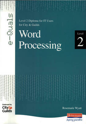 e-Quals Level 2 Office XP Word Processing by Rosemarie Wyatt image