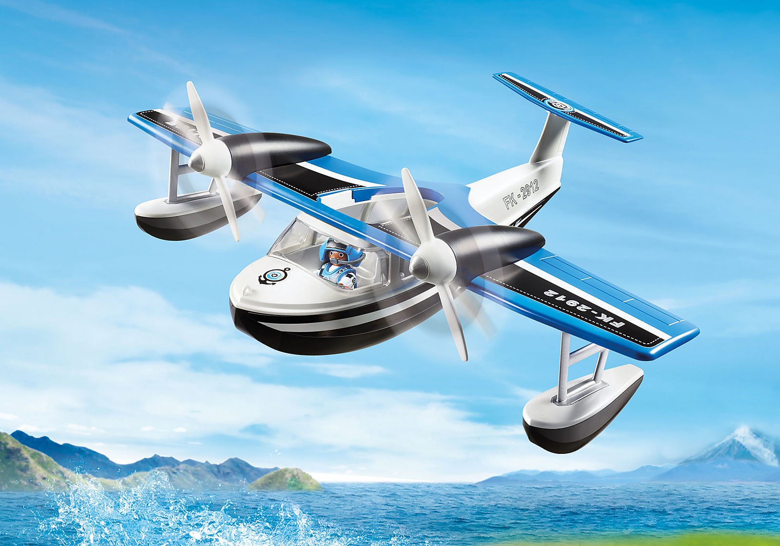 Playmobil: Action - Police Seaplane (9436)