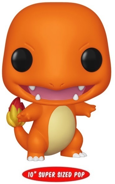 Pokemon: Charmander – 10" Super Sized Pop! Vinyl Figure image