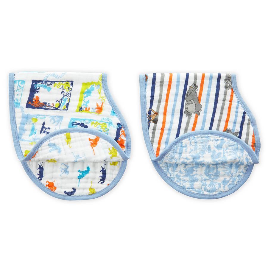 Aden + Anais: Disney Baby Burpy Bib - The Jungle Book (2 Pack) image