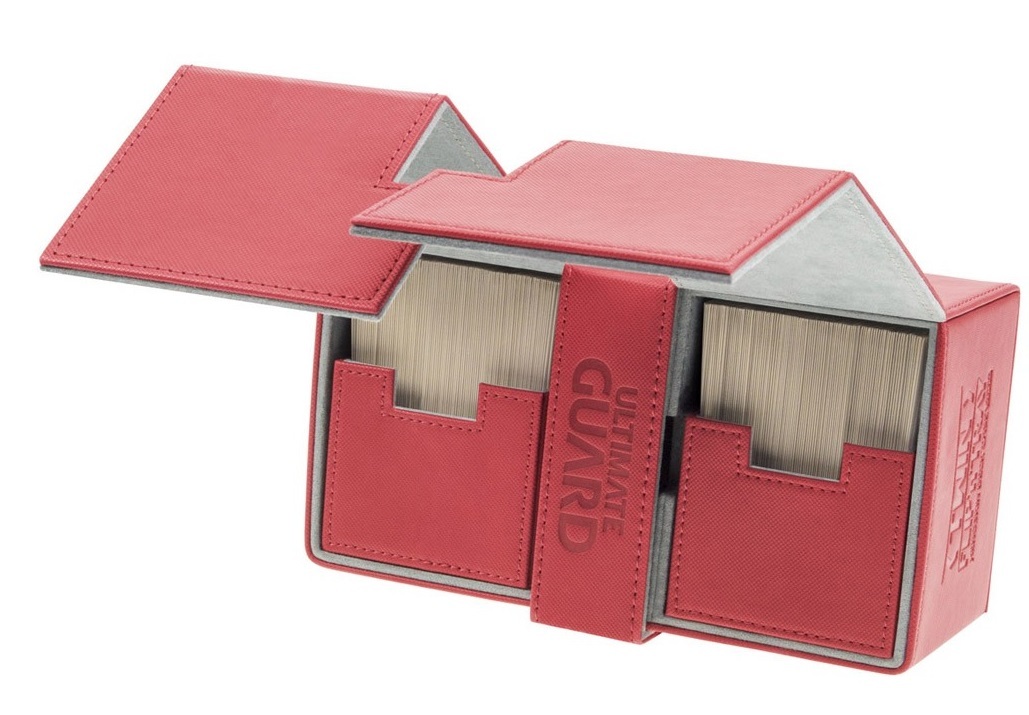 Ultimate Guard: 200+ XenoSkin Twin Flip'n'tray Deck Case (Red) image