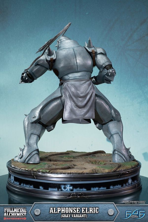 Fullmetal Alchemist: Alphonse Elric (Grey Ver.) - 21" Statue image