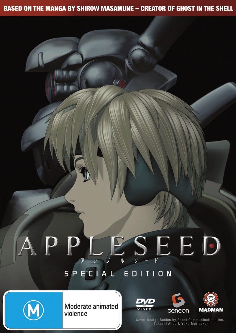 Appleseed The Movie - Special Edition (2 Disc Set) on DVD image