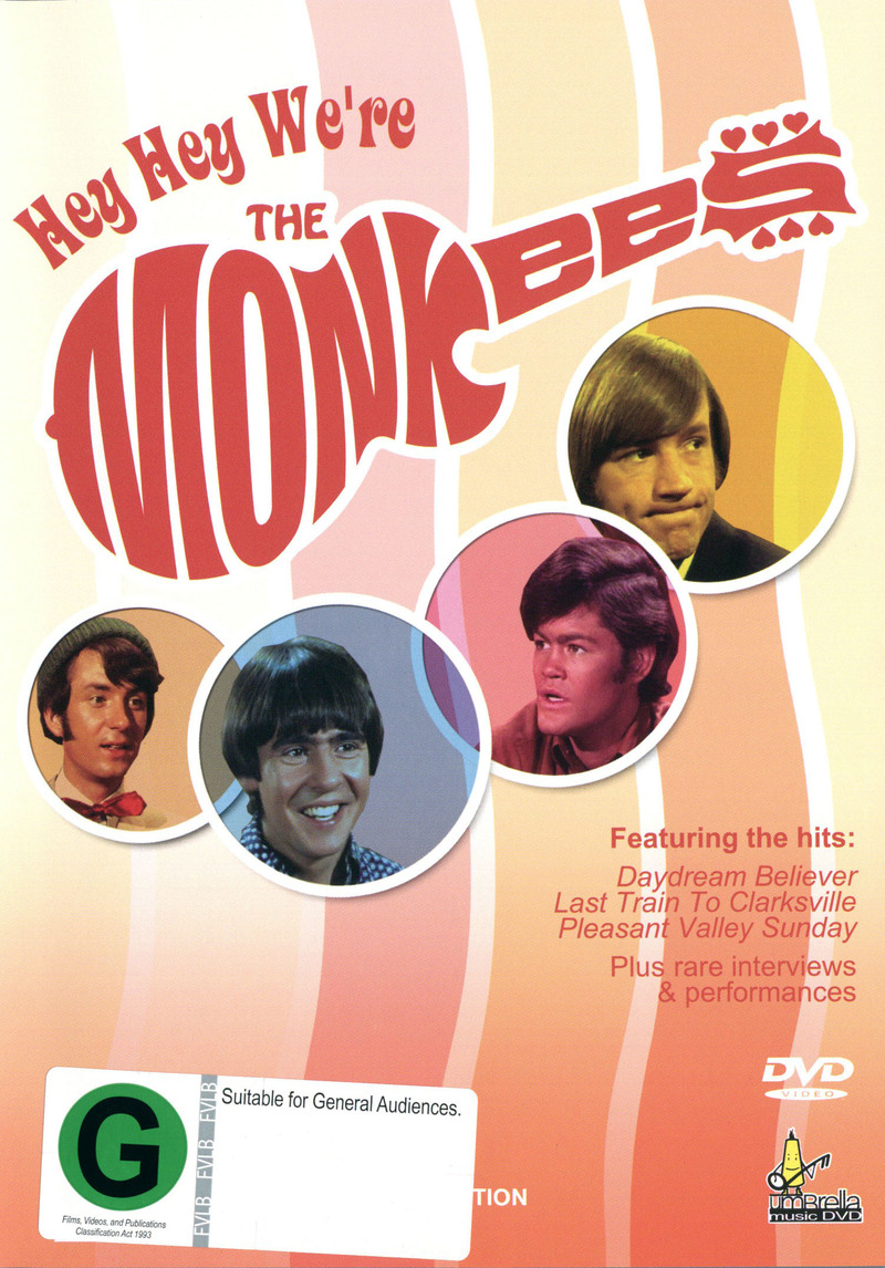 The Monkees - Hey Hey We're The Monkees on DVD image