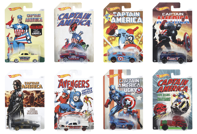 captain america hot wheels