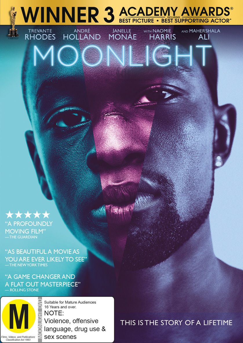 Moonlight on DVD image