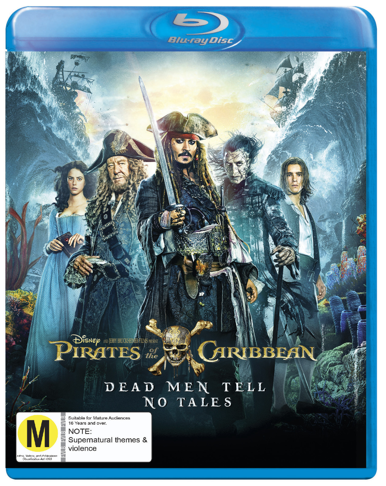 Pirates of the Caribbean: Dead Men Tell No Tales on Blu-ray