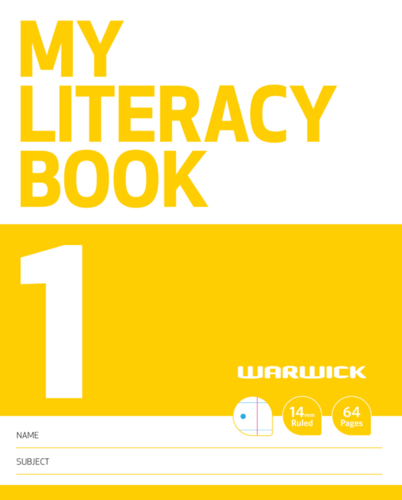 Warwick: My Literacy Book #1 - Exercise Book image