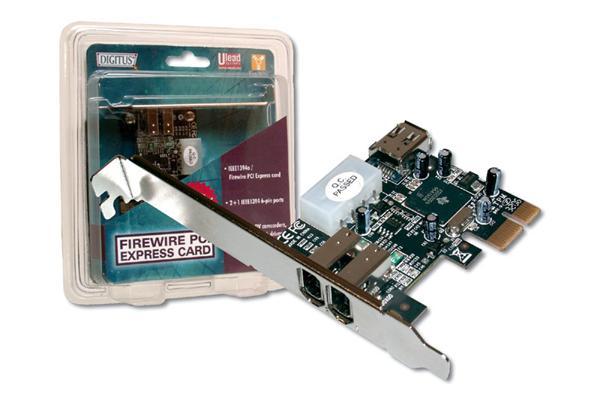 Digitus PCI Express Firewire Card 3x Ports image