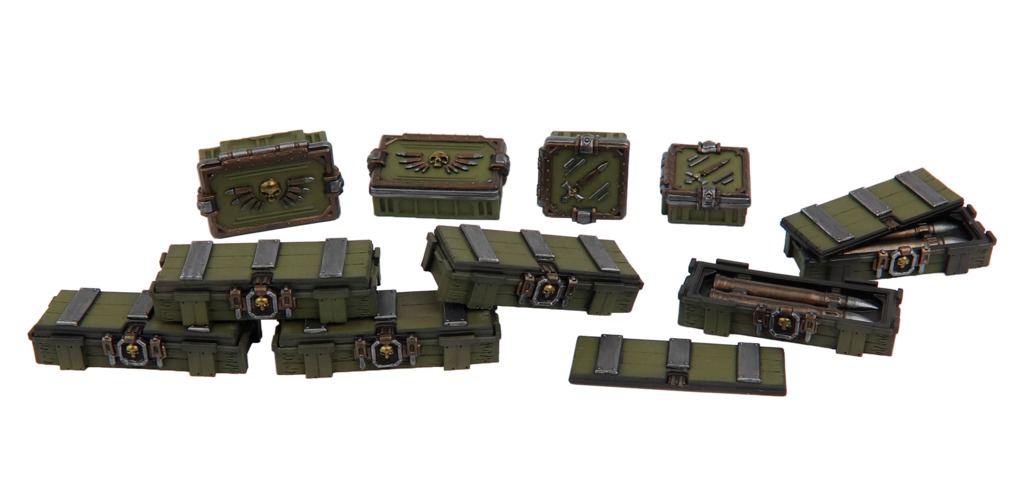 TTCombat: Tabletop Scenics - Ammo Crates image