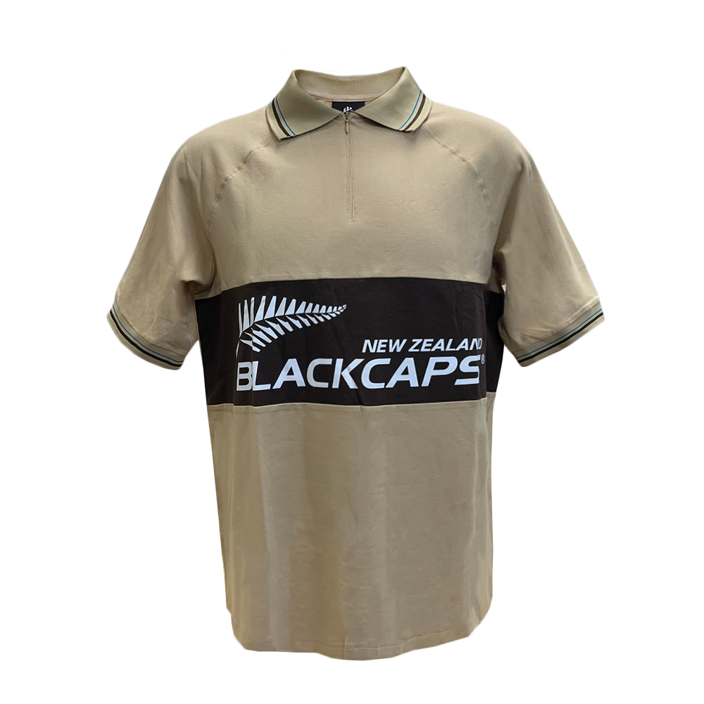 Blackcaps Raglan Rib Logo Polo (XL)