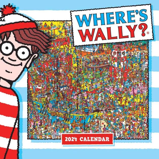 Buy Where's Wally 2024 Square Wall Calendar at Mighty Ape NZ