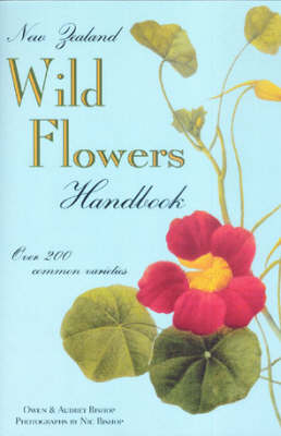 NZ Wild Flowers Handbook by Owen Bishop image