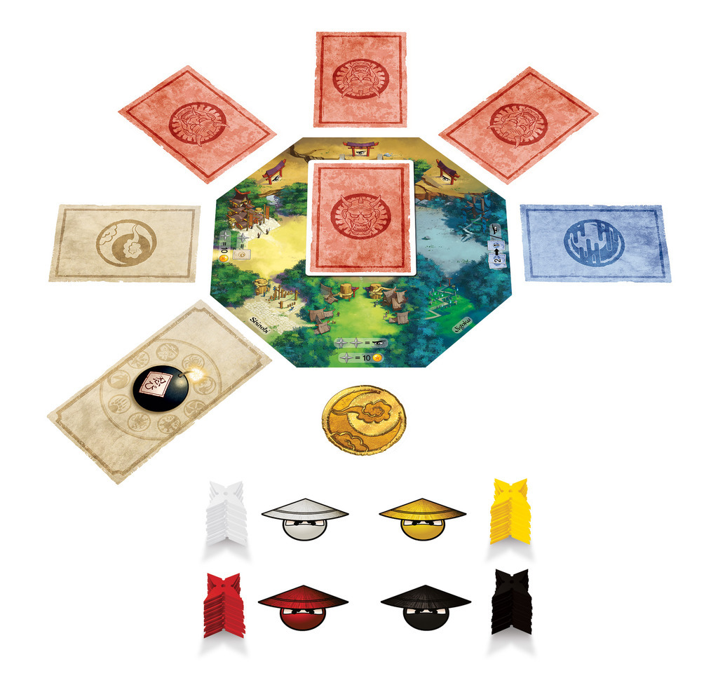 Shinobi Wat-aah - Board Game image