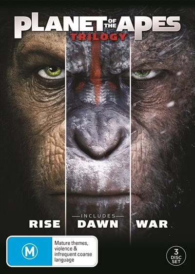Planet Of The Apes - Trilogy Collection on DVD image