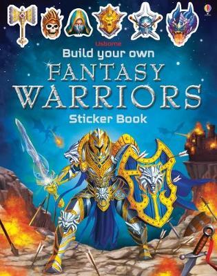 Build Your Own Fantasy Warriors Sticker Book by Simon Tudhope image