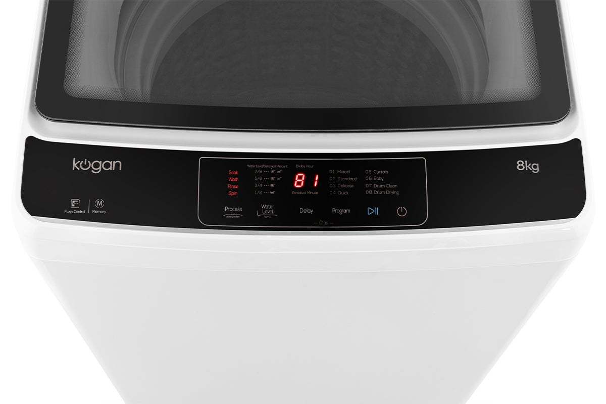 Buy Kogan 8kg Top Load Washing Machine White at Mighty Ape NZ