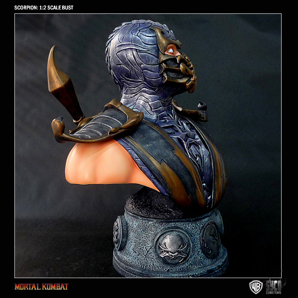 Mortal Kombat Scorpion 1/2 Resin Bust image