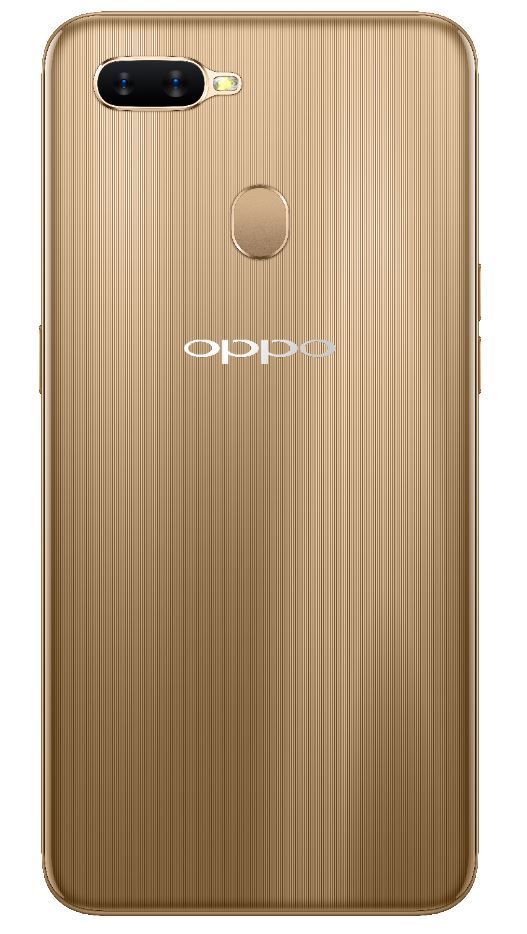 OPPO AX7 Smartphone Glaring Gold image