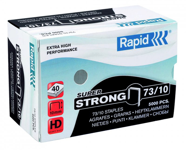 Rapid 73/10 Staples 5000pcs