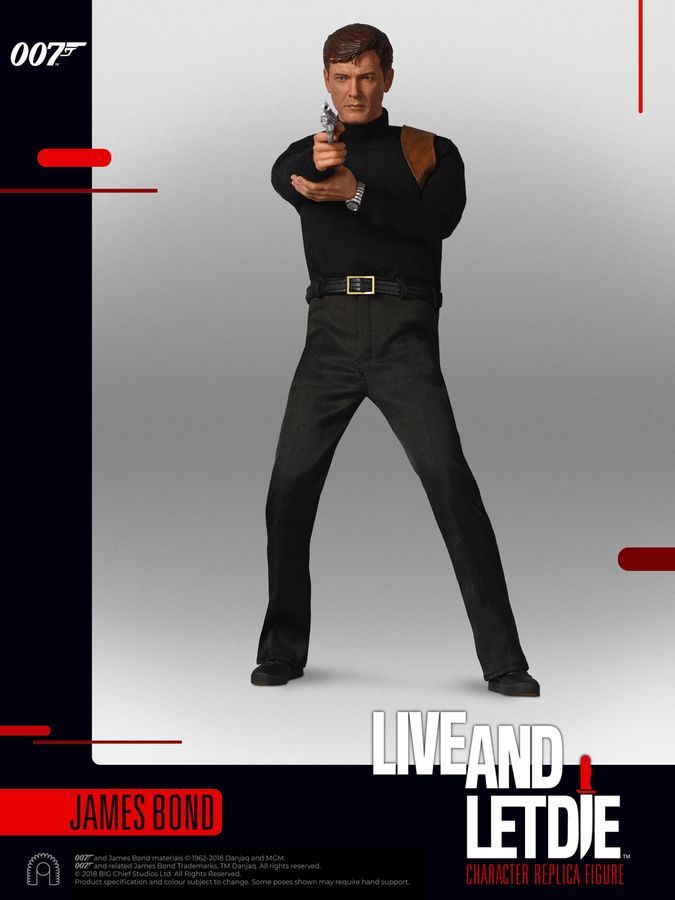 James Bond: Live and Let Die - James Bond (Moore) - 12" Articulated Figure image