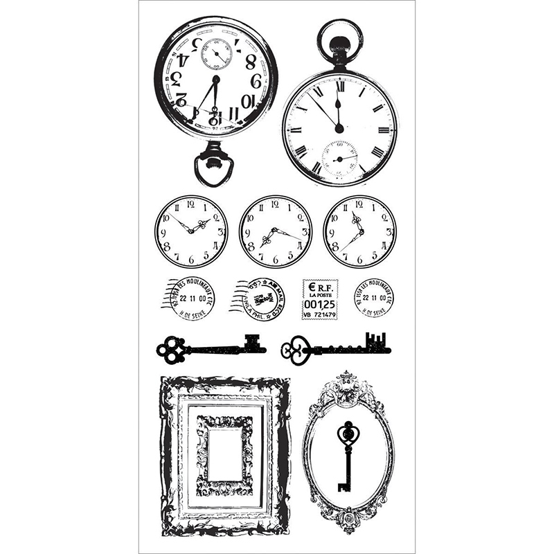 Kaisercraft: Clear Stickers - Antiques image