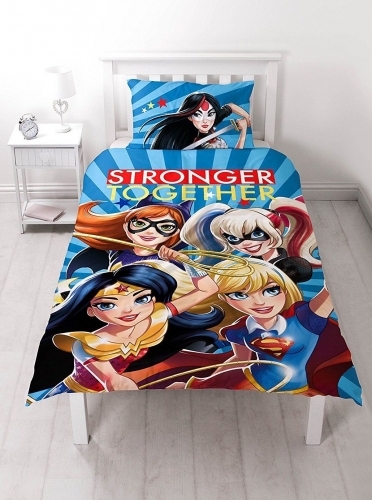 DC Super Hero Single Duvet Set image