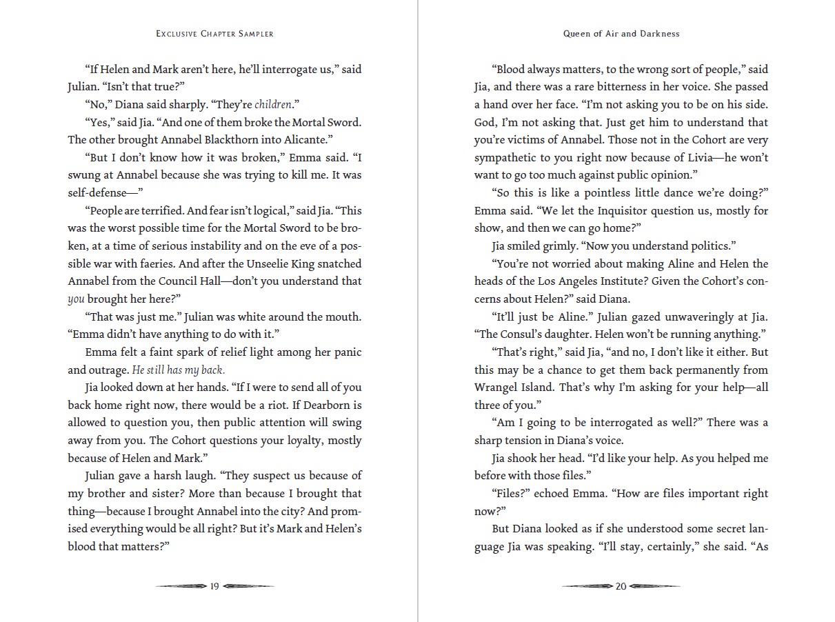 Queen of Air and Darkness by Cassandra Clare image