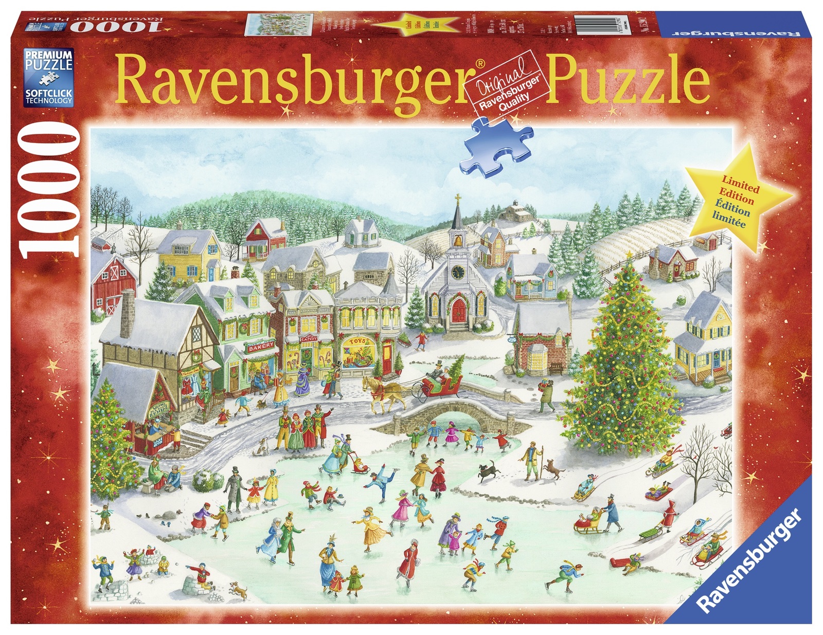 Ravensburger Jigsaw Puzzle Playful Christmas Day Board Game at