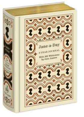Jane-a-Day: 5 Year Journal (with Jane Austen quotes) by Potter Style image
