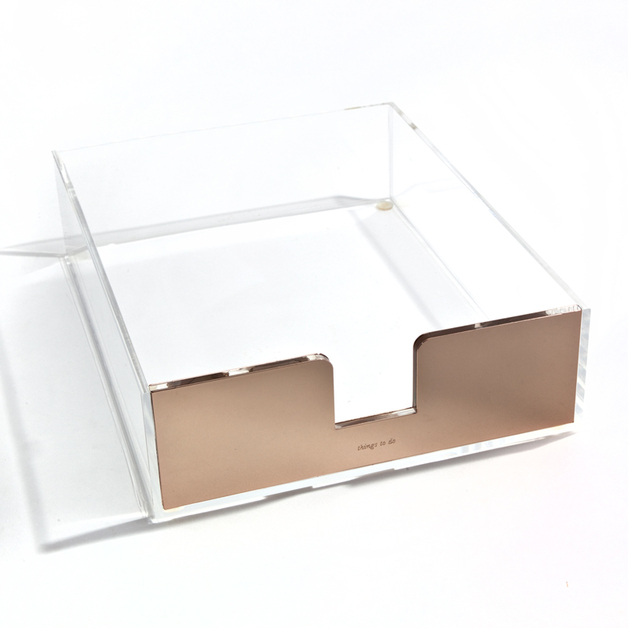 buy kate spade gold acrylic letter tray at mighty ape nz acrylic letter tray