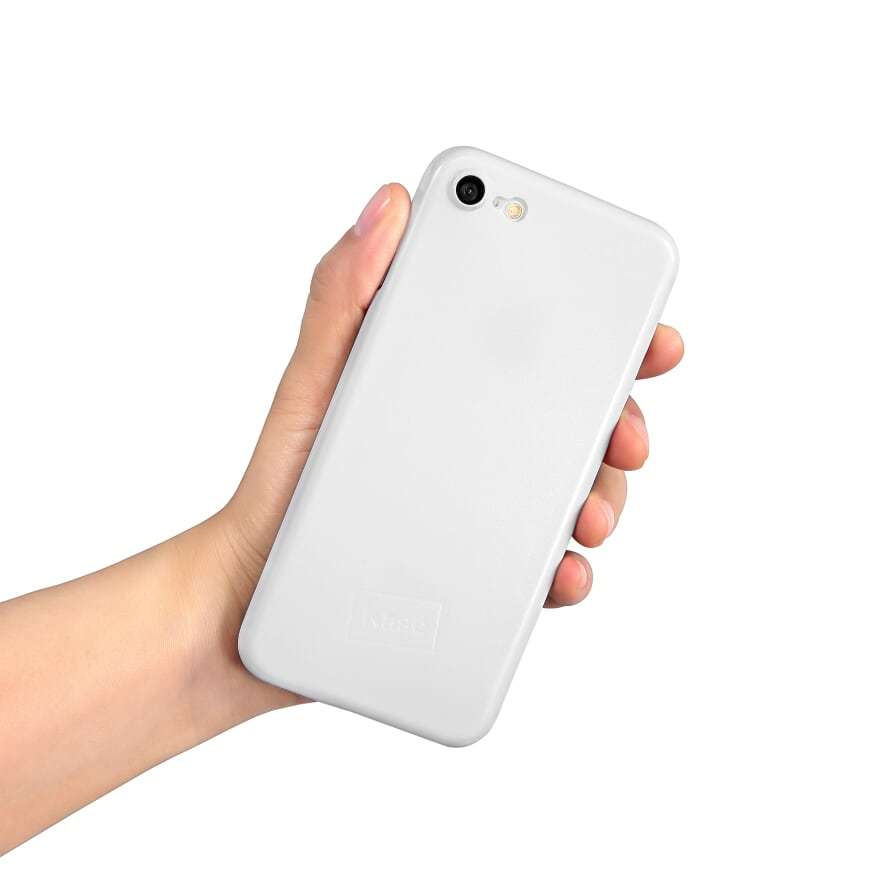 Kase Go Original iPhone 8 Slim Case - White Magic