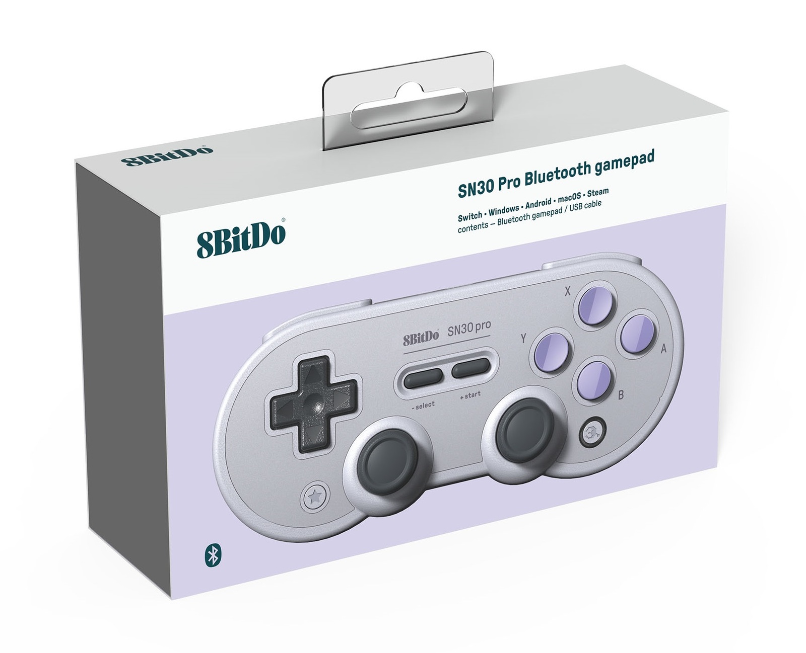 8Bitdo SN30 Pro Bluetooth GamePad (SN Edition) on Switch