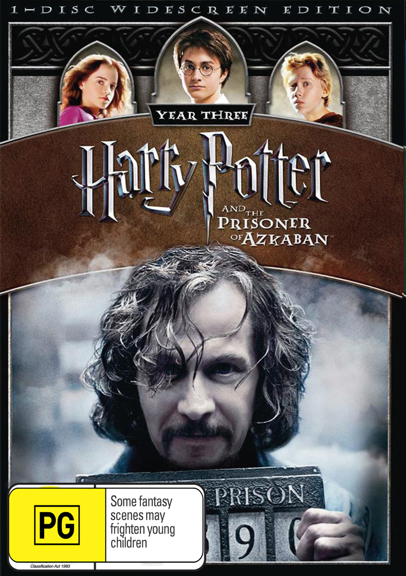 Harry Potter and the Prisoner of Azkaban - 1 Disc (New Packaging) on DVD image