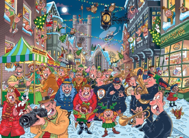 Wasgij: Christmas 12 - The Big Turn On - 1000 Piece Puzzle