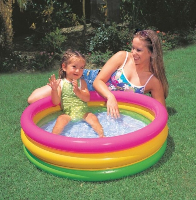 Intex: Lazy Fish Shade Baby Pool | Toy | at Mighty Ape NZ