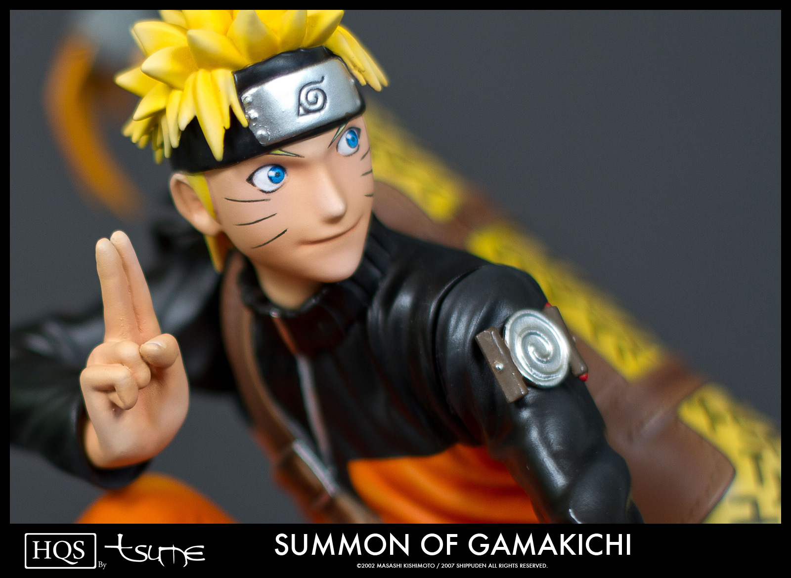 Naruto HQS Summon of Gamakichi Statue at Mighty Ape NZ