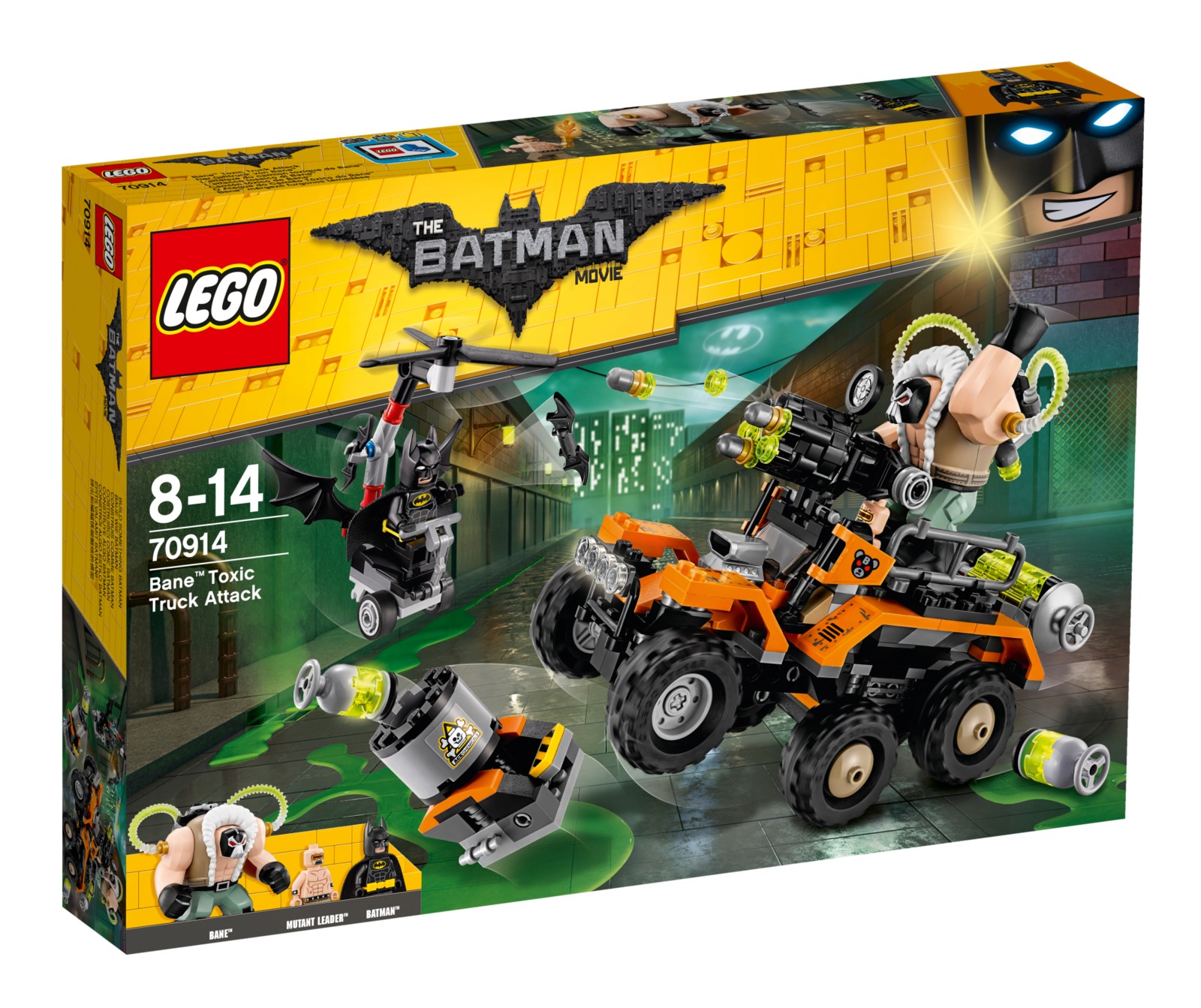 LEGO Batman Movie: Bane Toxic Truck Attack (70914)