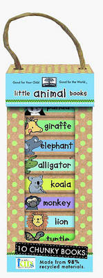 Green Start Book Towers: Little Animal Books by Ikids image